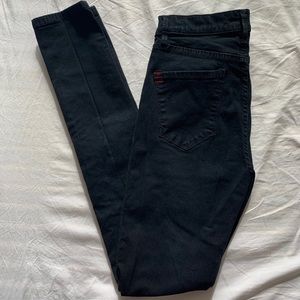 BDG | Twig Ripped High-Waisted Skinny Jean | Black